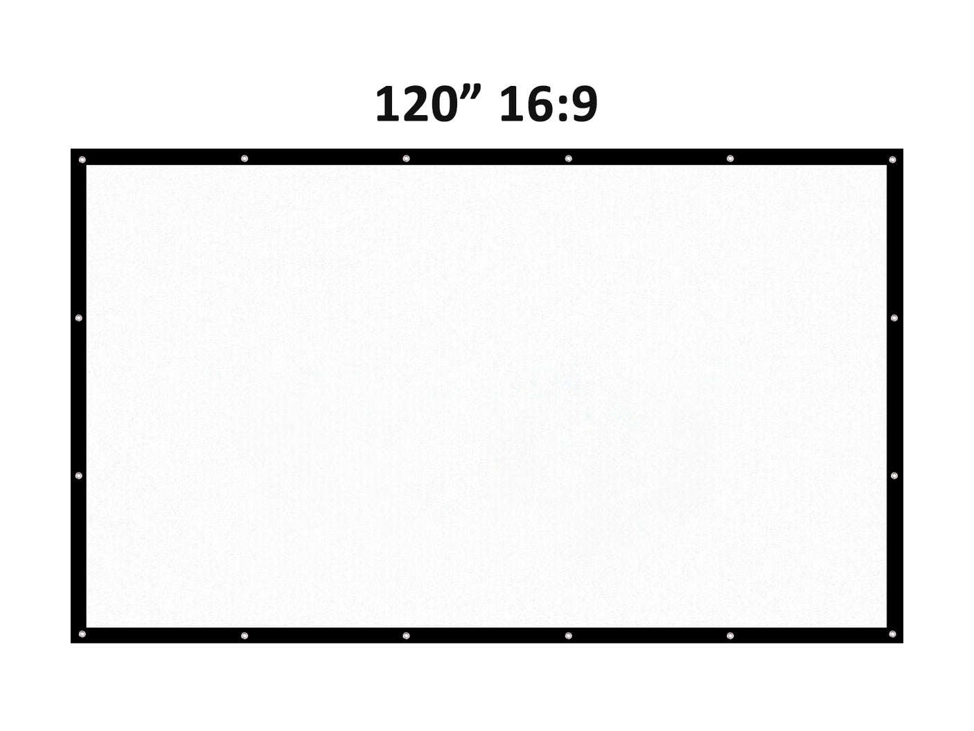 Collapsible Screen 120''