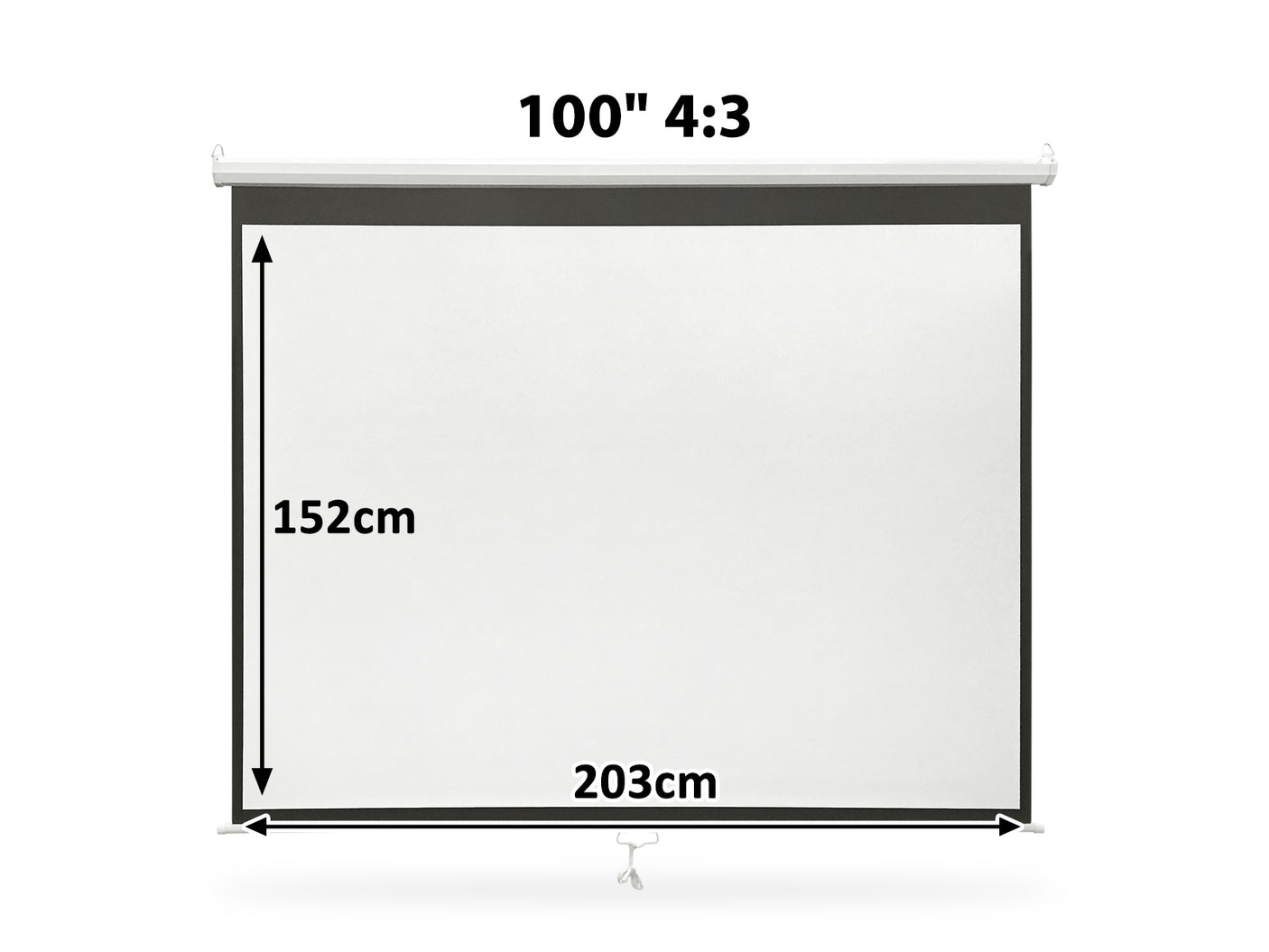 Projector Screen 100"
