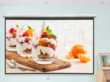 120 Inches Wide Screen Manual Projector Screen