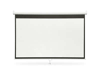 84 Inches Wide Screen Manual Projector Screen