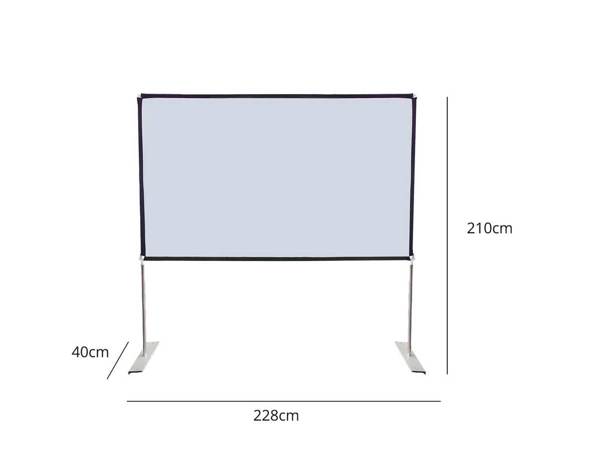Projector screen with stand 100“ 16：9