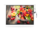 120 Inches Electric Motorized Projector Screen With Wireless Remote