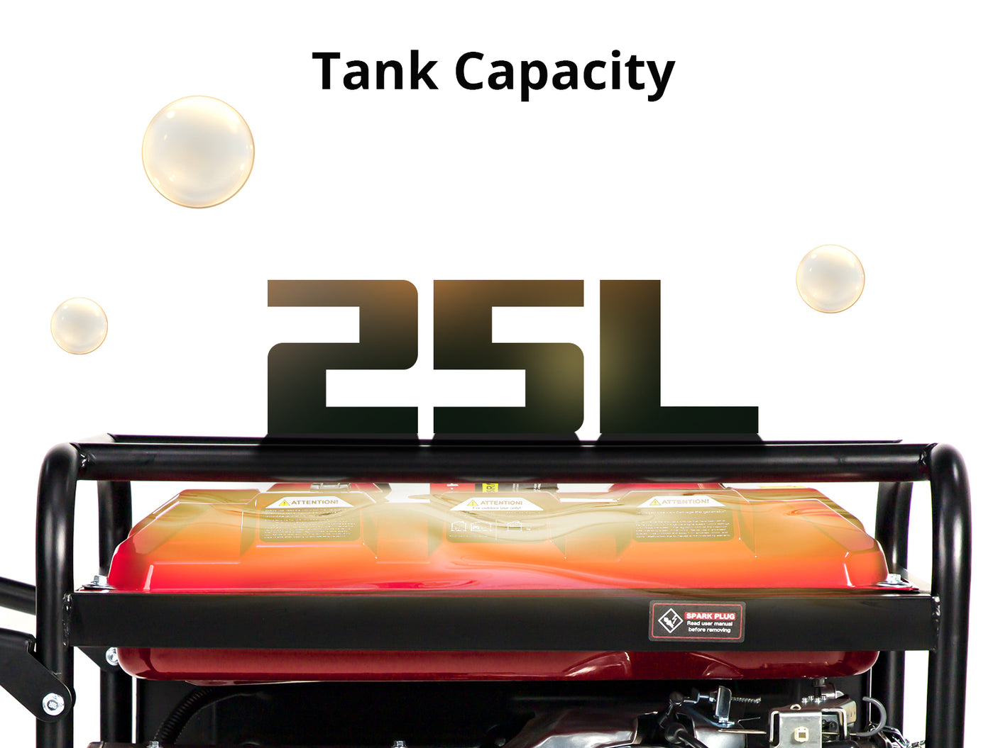 Petrol Generator 6.5KW Plus