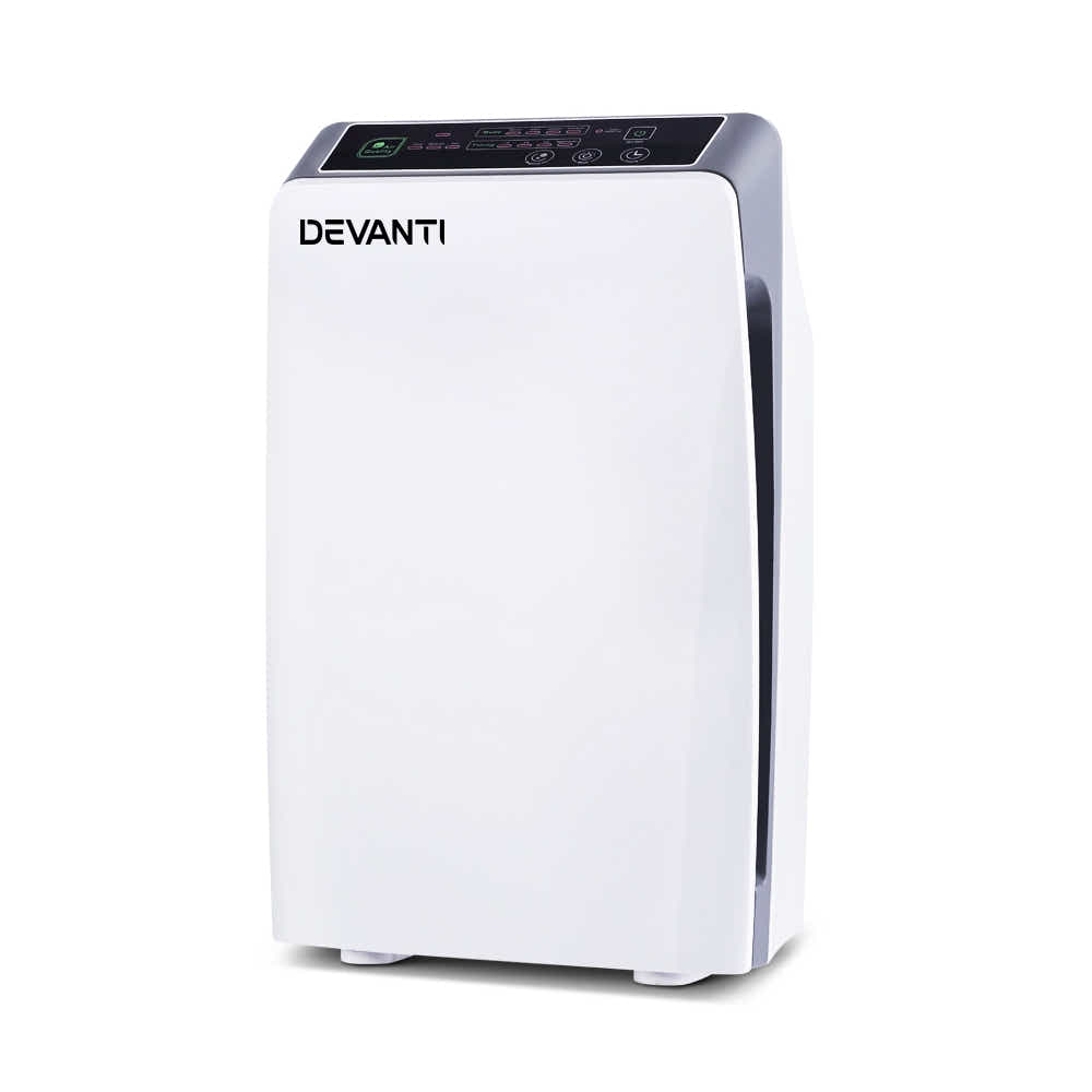 DS NA Devanti Air Purifier Cleaner Home Purifiers Odour Sensor HEPA Filter