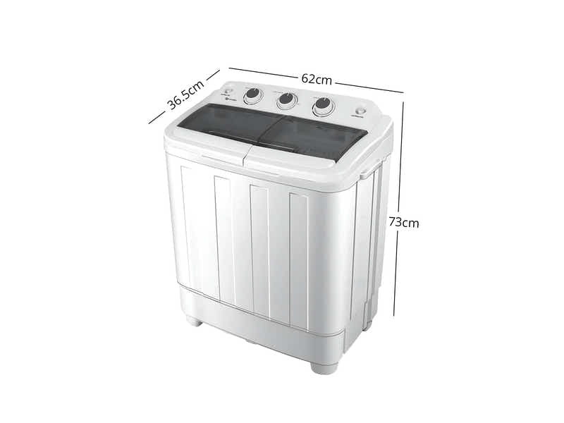 Portable Twin Tub Washing Machine 5KG