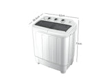 Portable Twin Tub Washing Machine 5KG