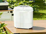Portable Twin Tub Washing Machine 4KG