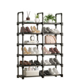 DS BS 6+6 Tiers Tall Shoe Rack Storage Shelf