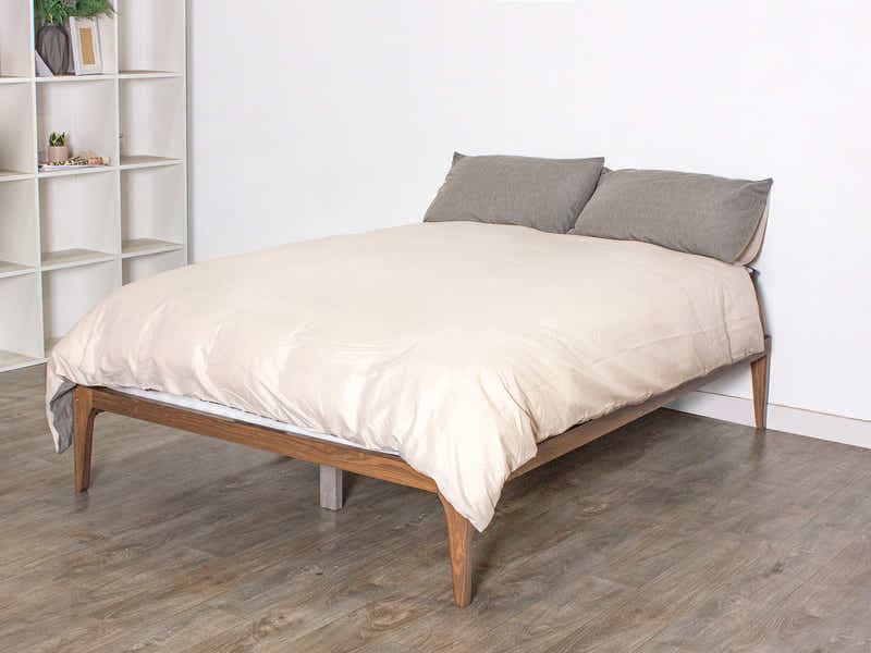 Samuel Bed Frame Walnut – Double