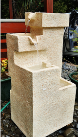 DS BS TP1092 4 Tier Square Garden Fountain 40x32x88