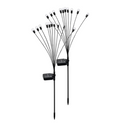 DS BS 2 Pack 10 LED Solar Powered Firefly Lights