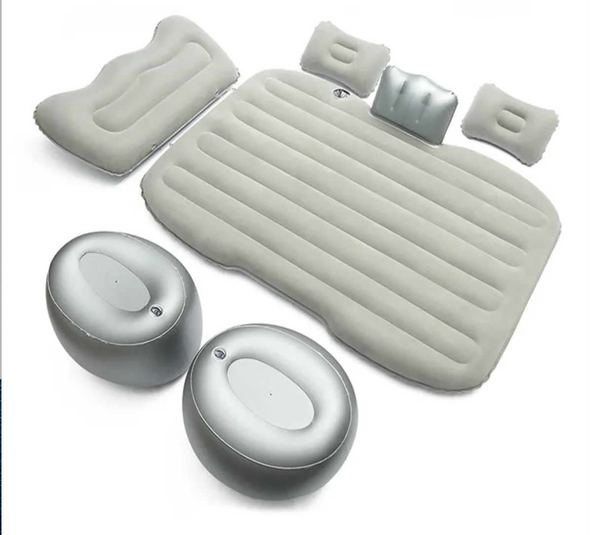 DS BS Car Air Mattress With 2 Pillows and Air Pump
