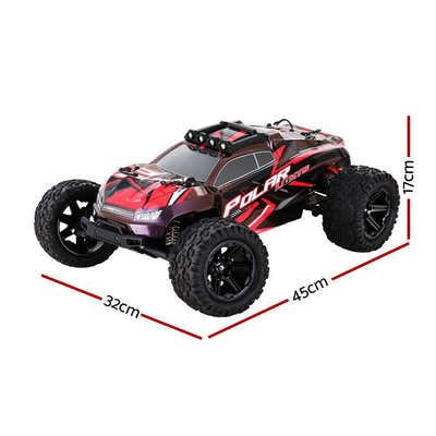 DS NA Keezi Kids Remote Control Car Off-Road Truck with Lights Electric Toys