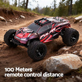 DS NA Keezi Kids Remote Control Car Off-Road Truck with Lights Electric Toys