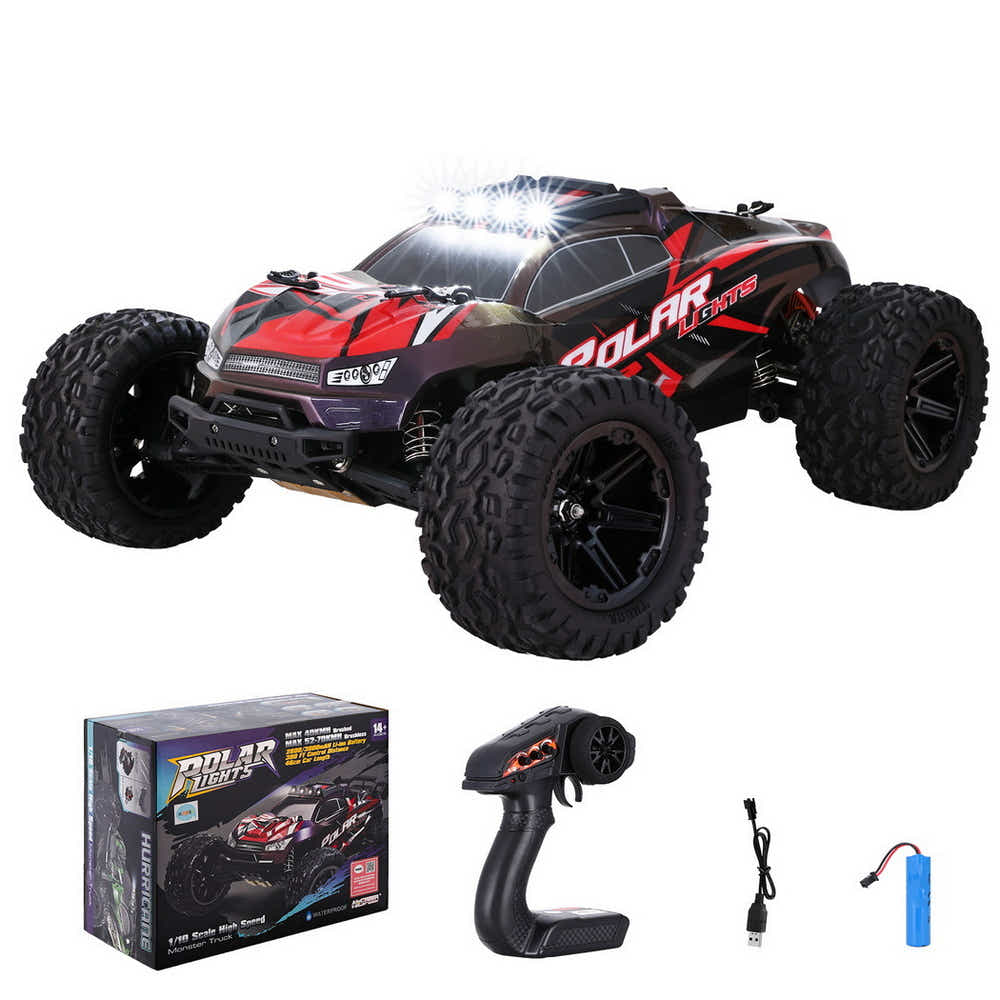 DS NA Keezi Kids Remote Control Car Off-Road Truck with Lights Electric Toys