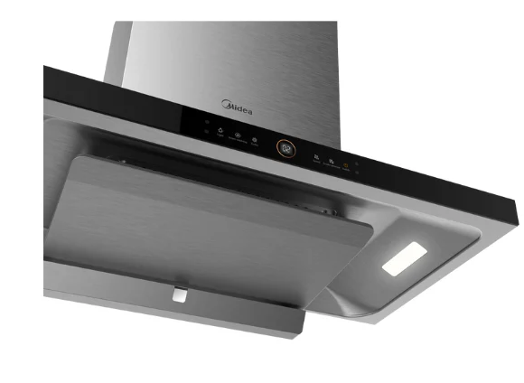 T Midea 90cm T-Shape Rangehood -Steam Wash