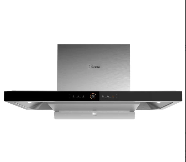 T Midea 90cm T-Shape Rangehood -Steam Wash