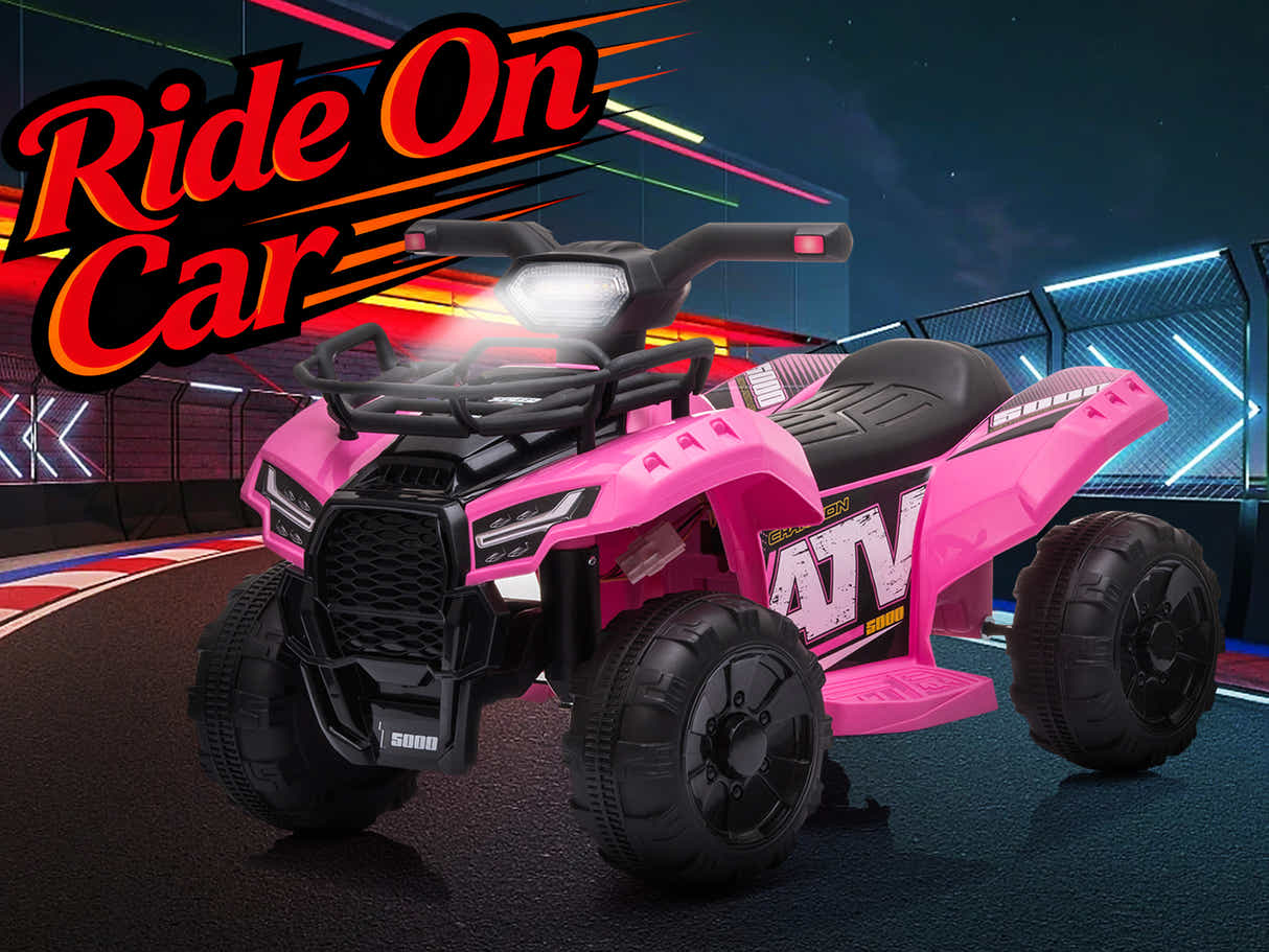Kids Ride On ATV - Pink