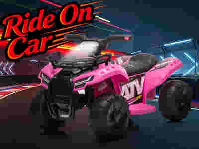Ride On ATV Pink