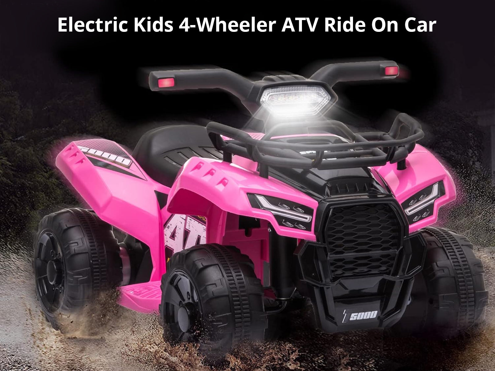 DS Ride On ATV Pink