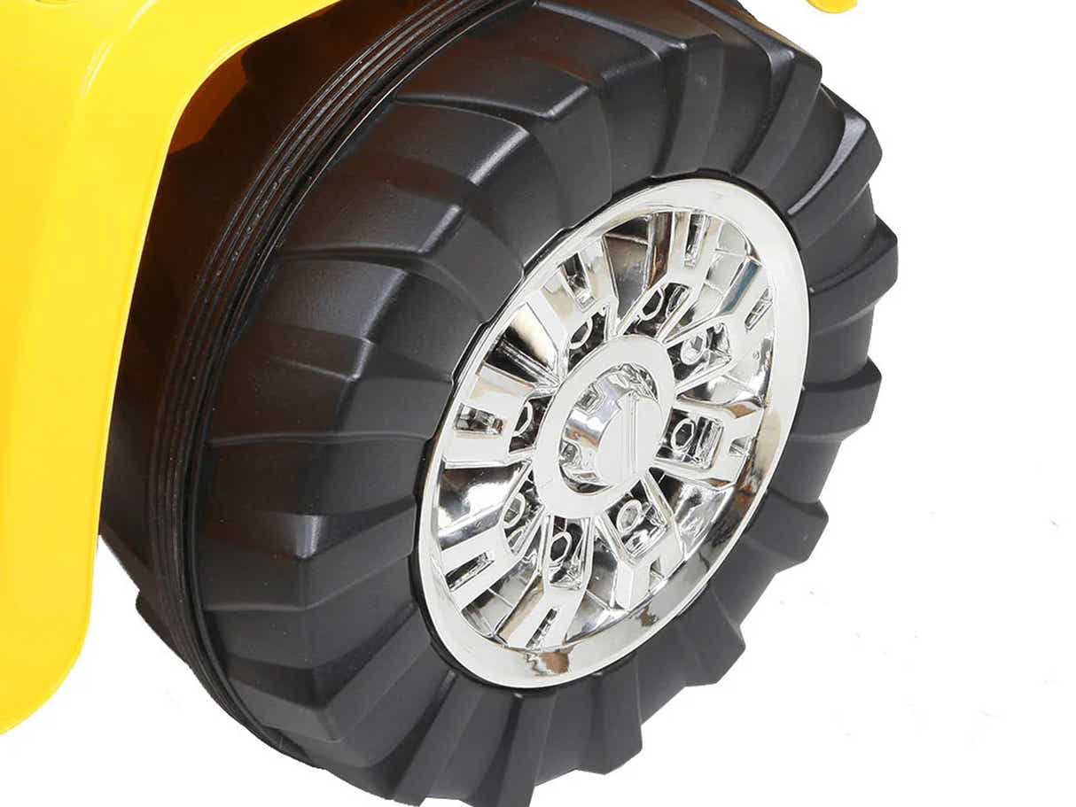 Kids Ride On Bulldozer - Yellow