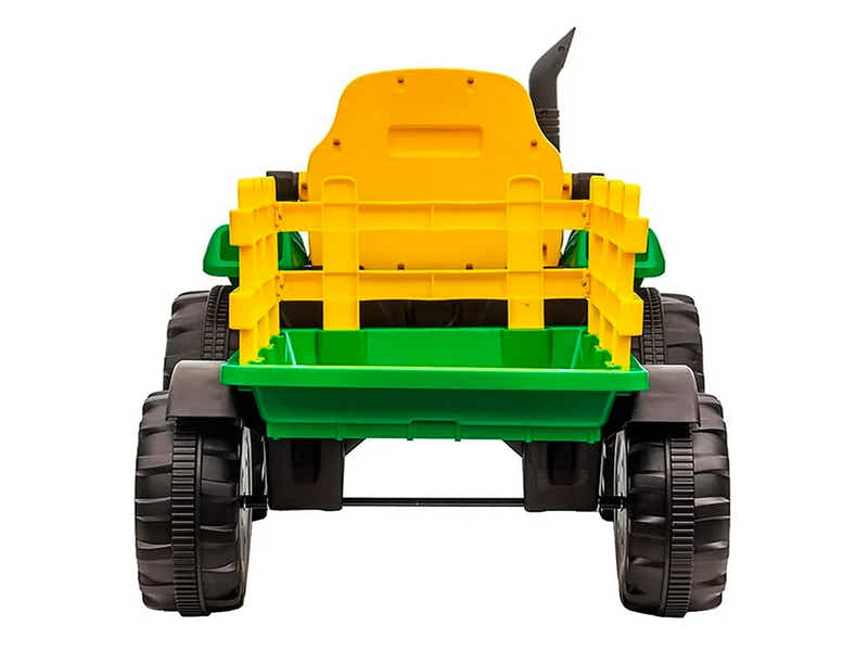 Ride On Tractor With Trailler Green