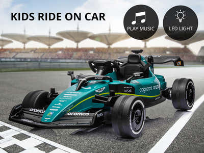 Kids Go Kart Licensed Aston Martin Formula 1 – Green