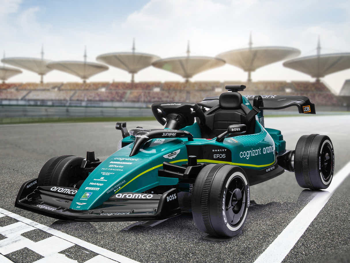 Kids Go Kart Licensed Aston Martin Formula 1 – Green