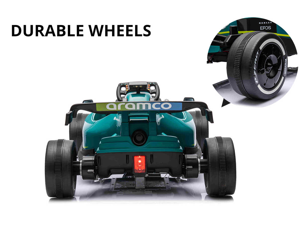Kids Go Kart Licensed Aston Martin Formula 1 – Green
