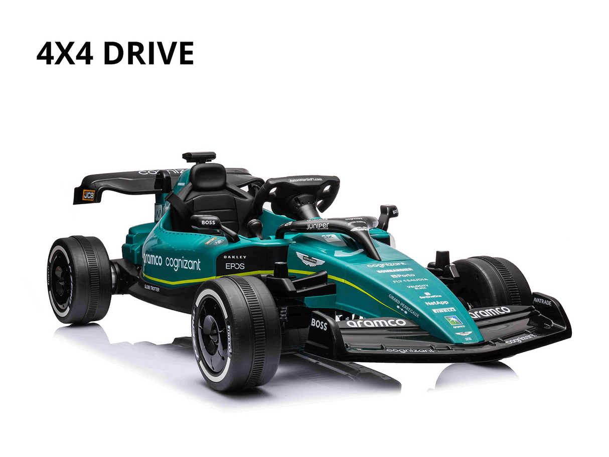 Kids Go Kart Licensed Aston Martin Formula 1 – Green