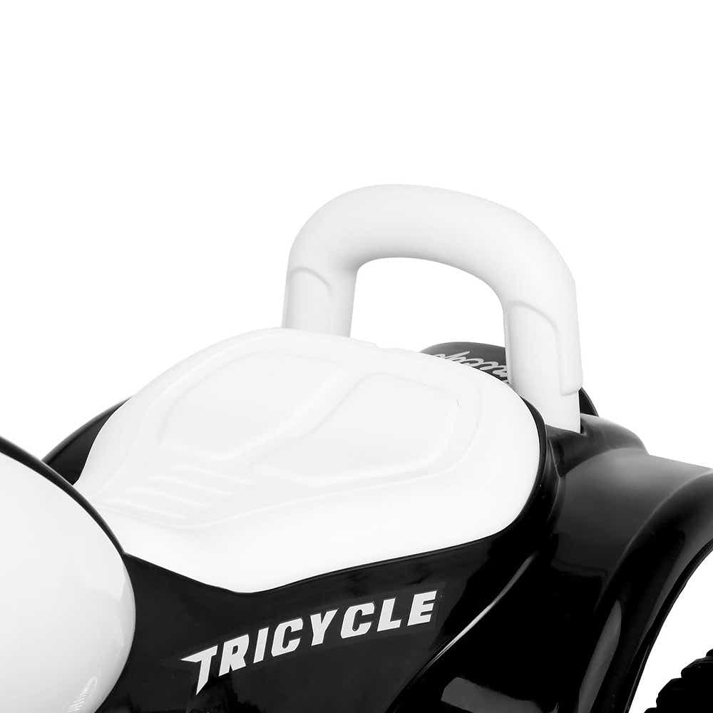 Kids Ride On Police Motorbike - Black