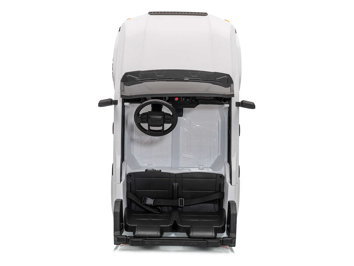 Kids Ride On Car License Toyota Prado - White
