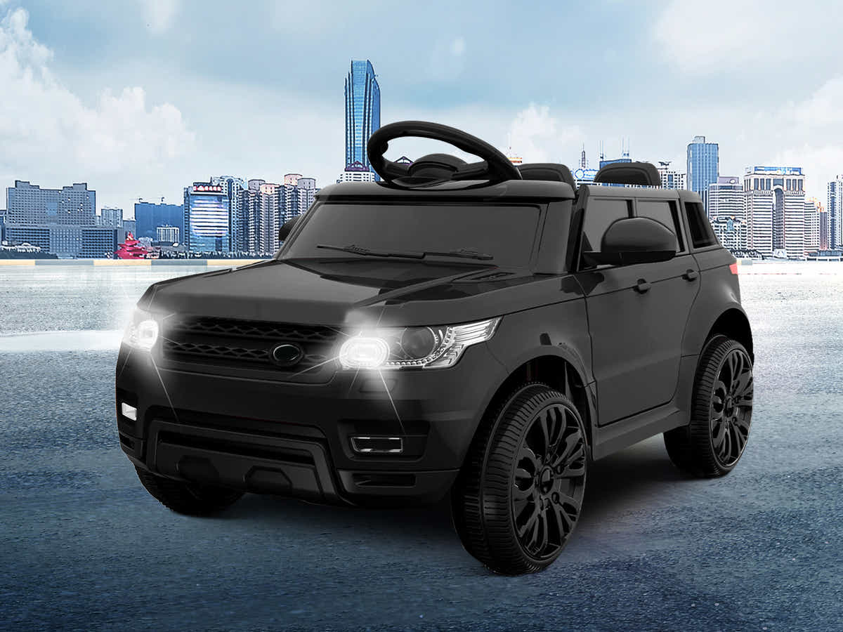 Kids Ride On Car Range Rover - Black
