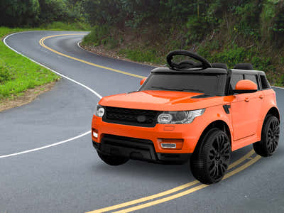 Kids Ride On Car Range Rover - Orange