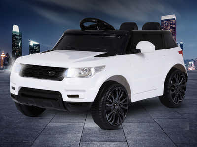 Kids Ride On Car Range Rover - White