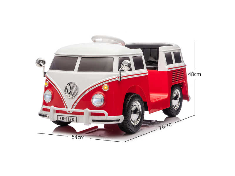 Ride On Bus Licensed VW Red