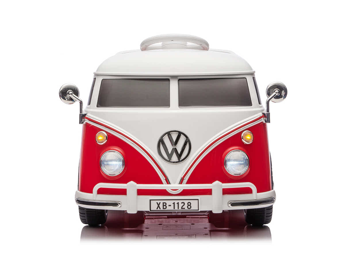 Kids Ride On Bus Licensed VW - Red