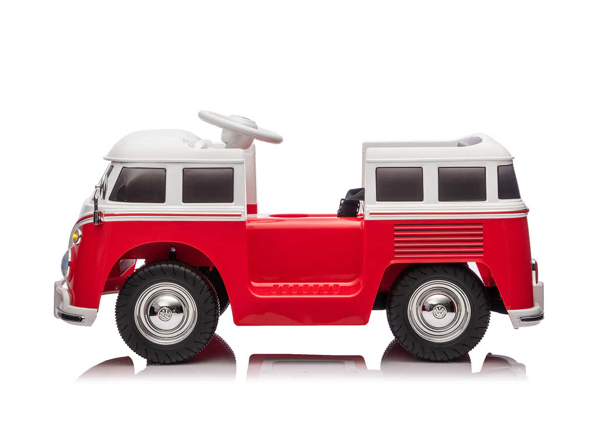 Kids Ride On Bus Licensed VW - Red