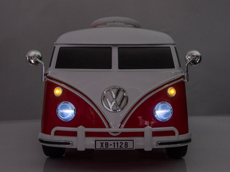DS Ride On Bus Licensed VW Red