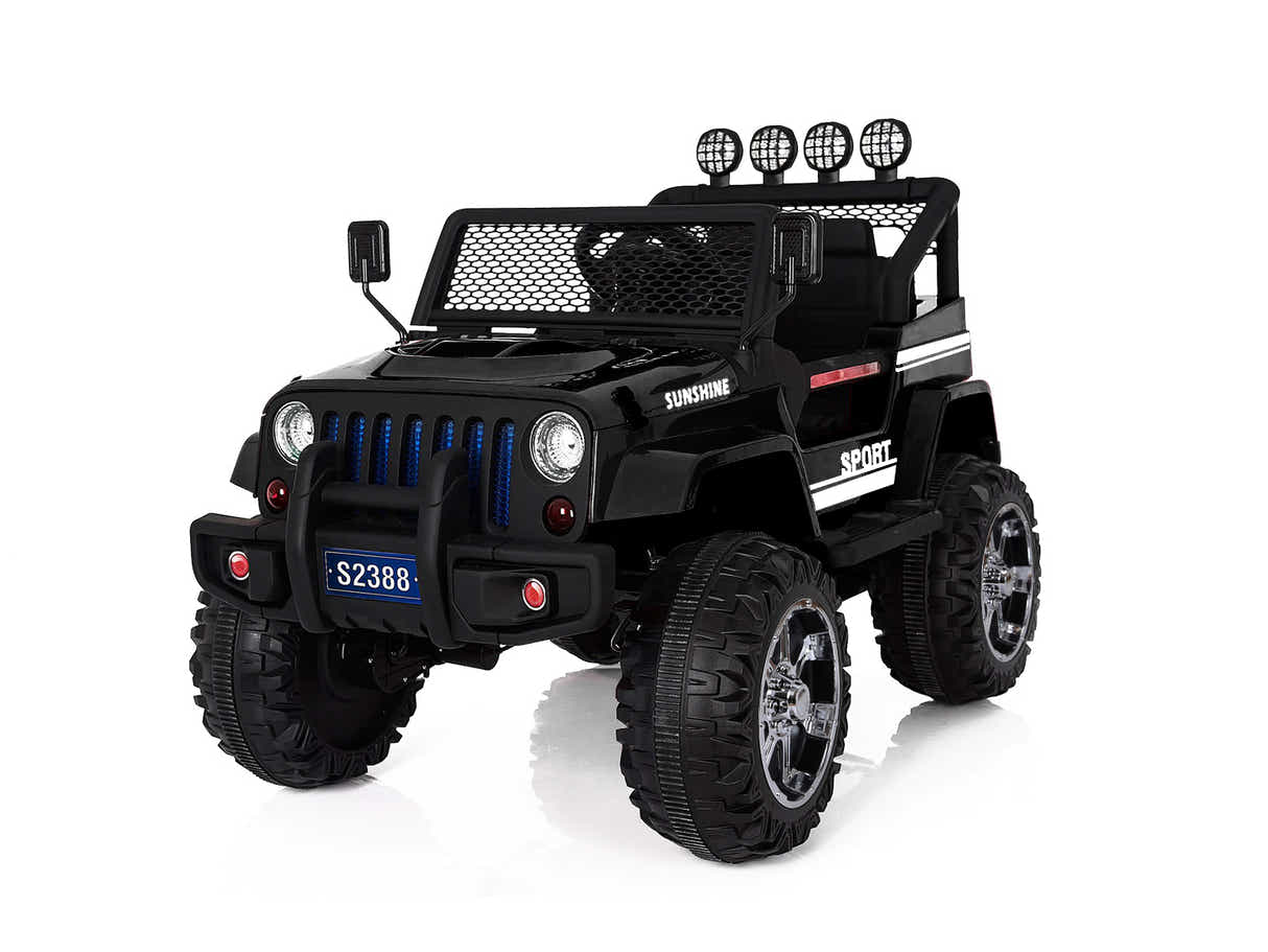 Kids Ride On Jeep Upgrade - Black
