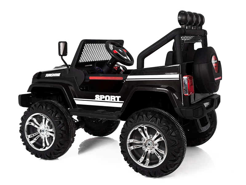 Kids Ride On Jeep Toys Car Black Color