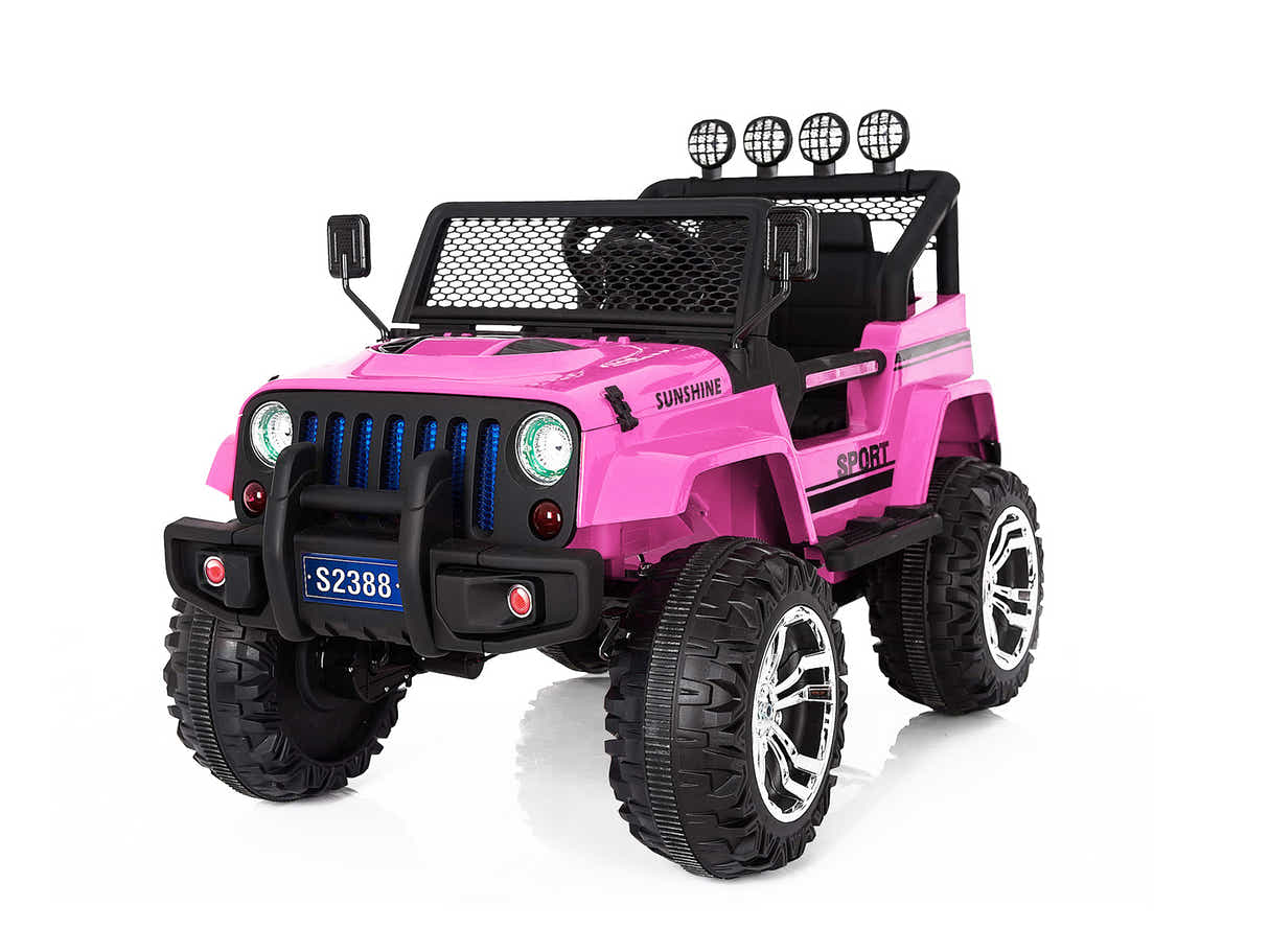 Kids Ride On Jeep Upgrade - Pink