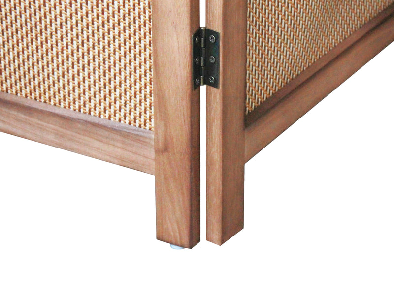 6-Panel Room Divider C M5 - Dark Brown