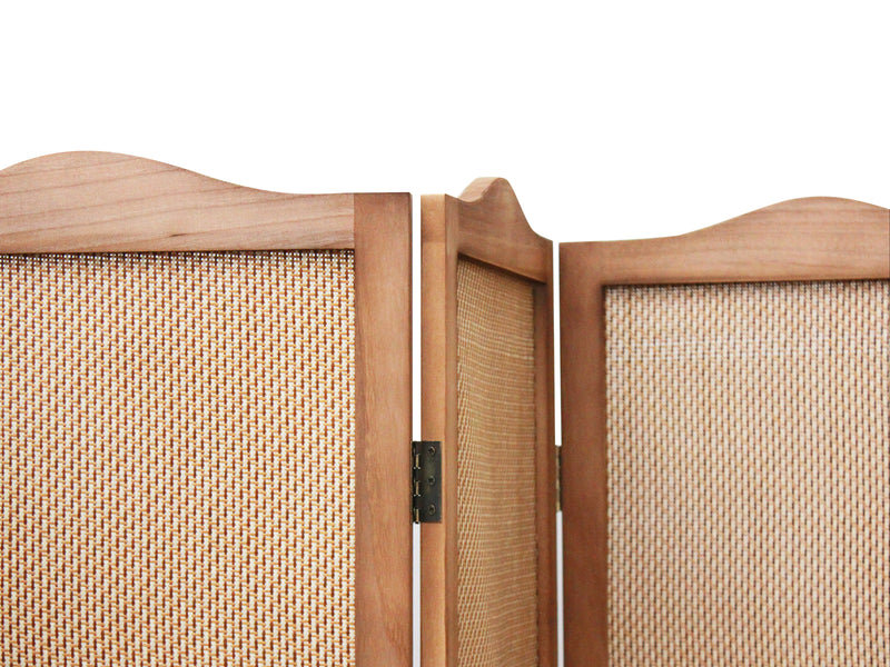 6-Panel Room Divider C M5 - Dark Brown