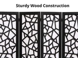 6-Panel Room Divider C M7 - Black