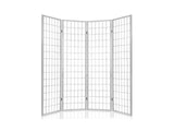 Room divider E P1 4 panel White