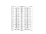 Room divider E P1 4 panel White