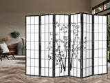 Room divider E P3 6 panel Black