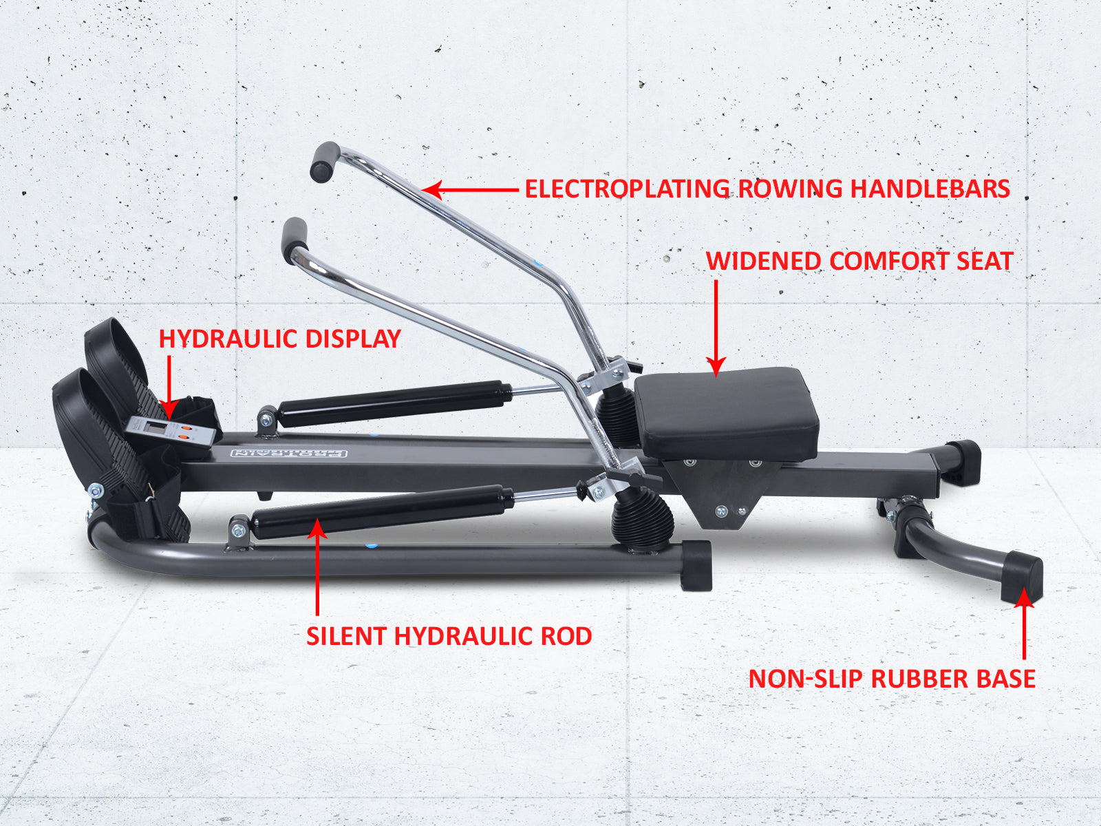 Rowing Machine Brake System