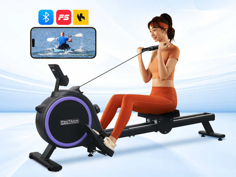 Rowing Machine Elastic Resistance Rower